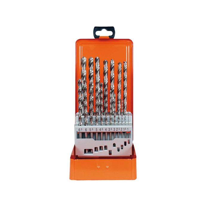 Set burghie metal lungi 19 buc 1-10 mm HSS-G 60830 Projahn