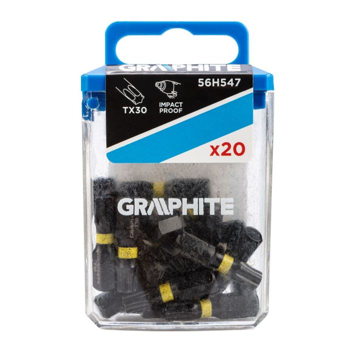 Set capete surubelnita impact 20buc Torx T30 56H533 Graphite