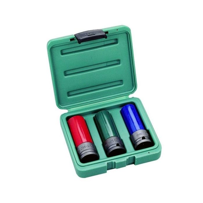 Set capete tubulare impact pentru jante aluminiu