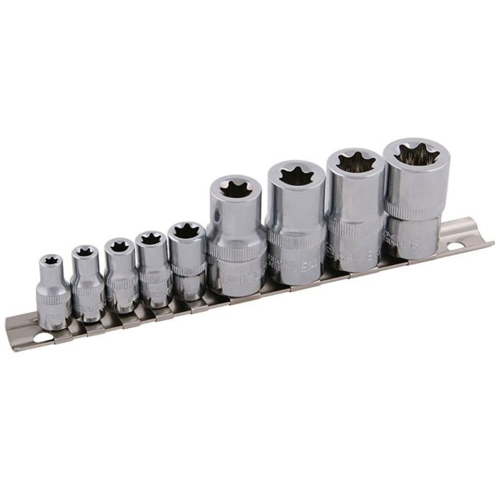 Set capete tubulare torx 9buc 17255 Festa