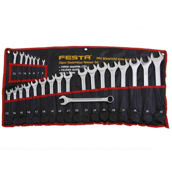 Set chei combinate 6-32 mm 25 buc in husa 17534 Festa