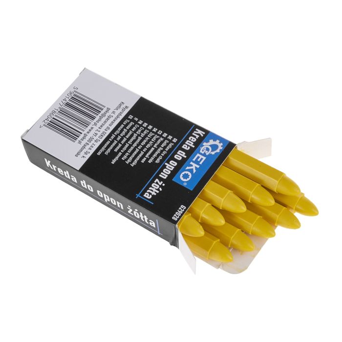 Set creta galbena pentru anvelope 12X110 mm 10buc G29028