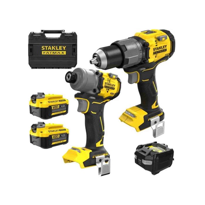 Set masina gaurit si insurubat cu 2 acumulatori SFMCK211M2T Stanley
