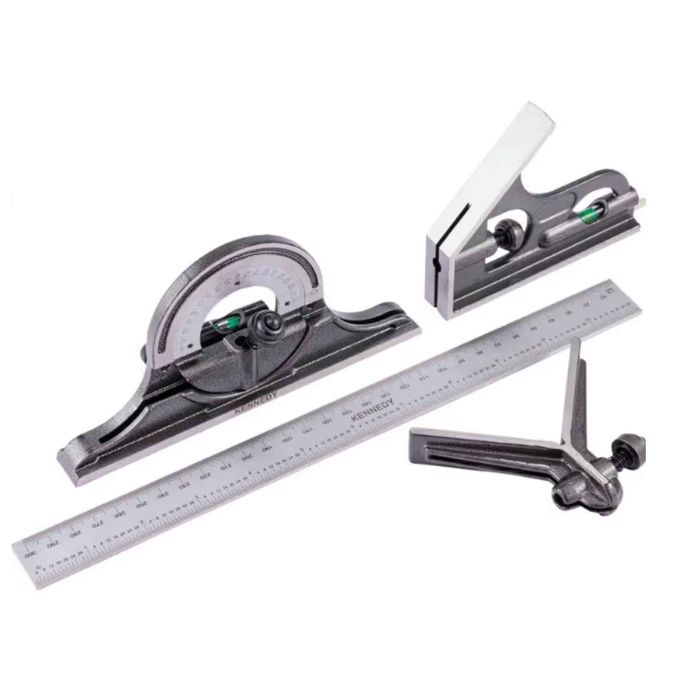 Set mix cu rigla 300 mm KEN3301532F Kennedy Tools