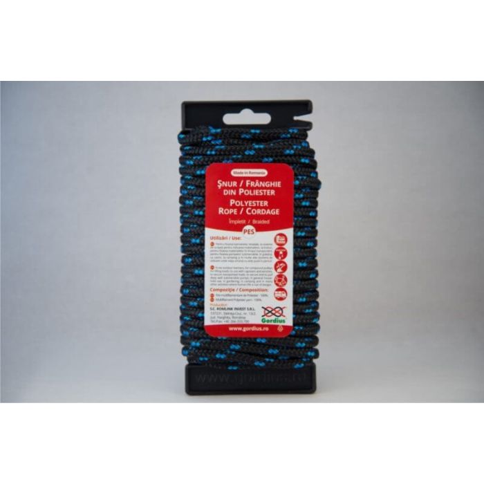 Snur 6 mm PES Negru-Albastru 14 ml 060PSTIM9050L1