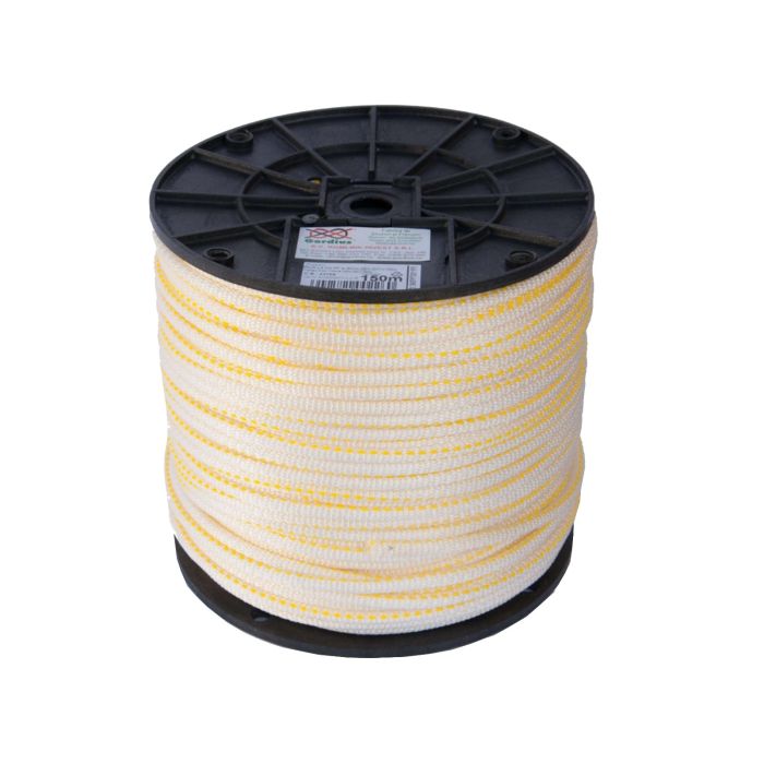 Snur 6 mm PP Alb-Galben 150 ml  060PPT0011P5