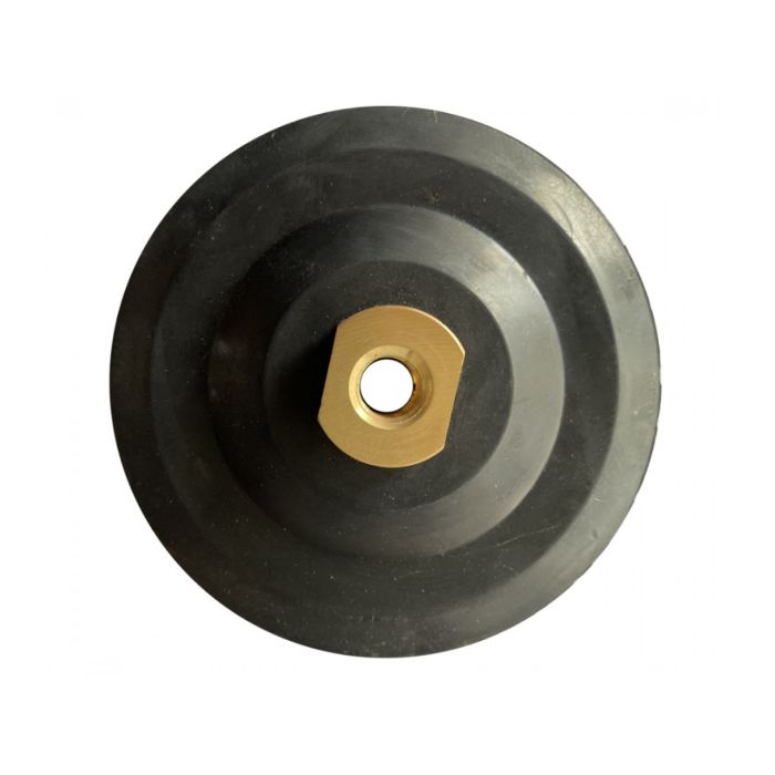 Suport flexibil pentru dischete-paduri diamantate cu velcro Ø100MM M14 DXDY.PADSUP.RUB.100