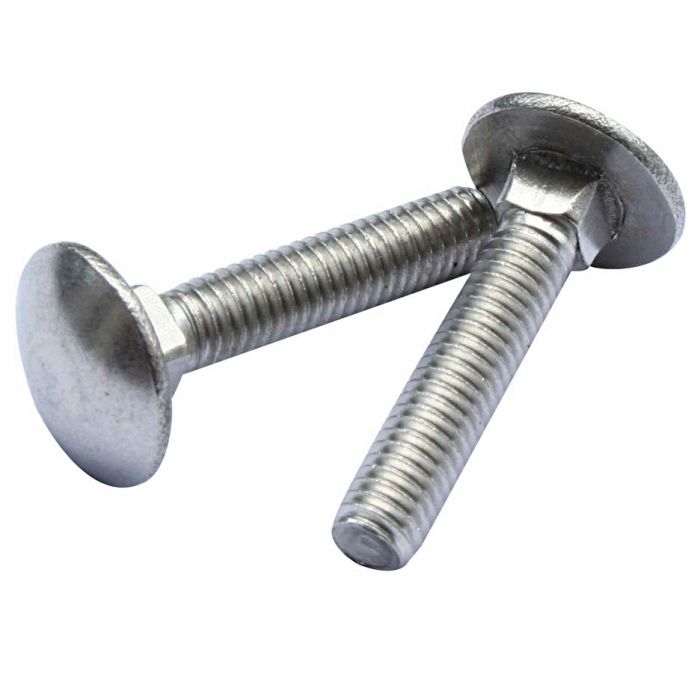 Suruburi cu cap rotund torbant DIN 603