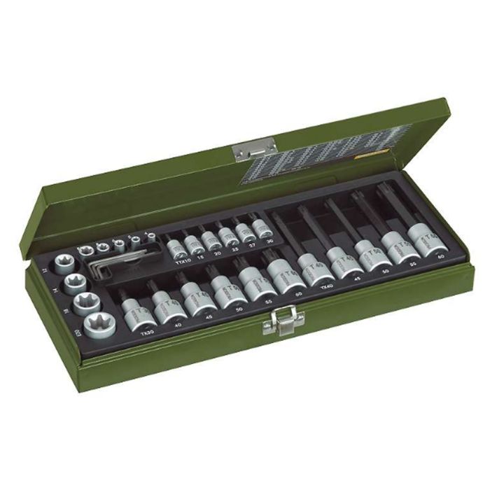 Trusa capete profil Torx 29buc Proxxon 23103