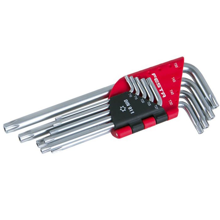 Trusa chei torx T10-T50 18497 9 buc Festa