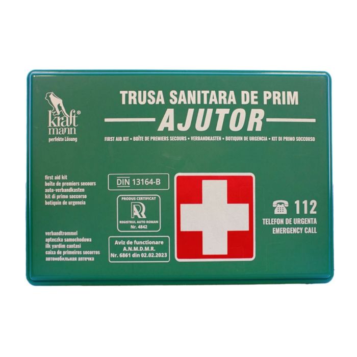 Trusa medicala auto omologata VGT