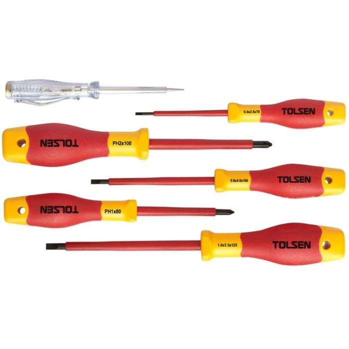 Trusa surubelnite 6 buc izolate 1000V 33506