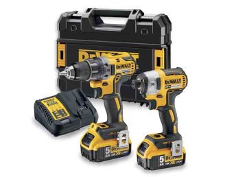Set masina gaurit si insurubat cu 2 acumulatori DCK268P2T DewWalt