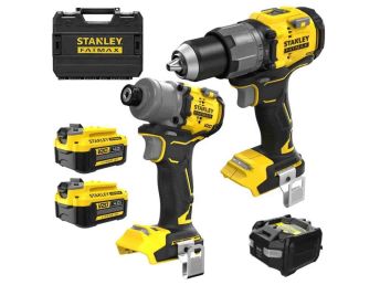Set masina gaurit si insurubat cu 2 acumulatori SFMCK211M2T Stanley