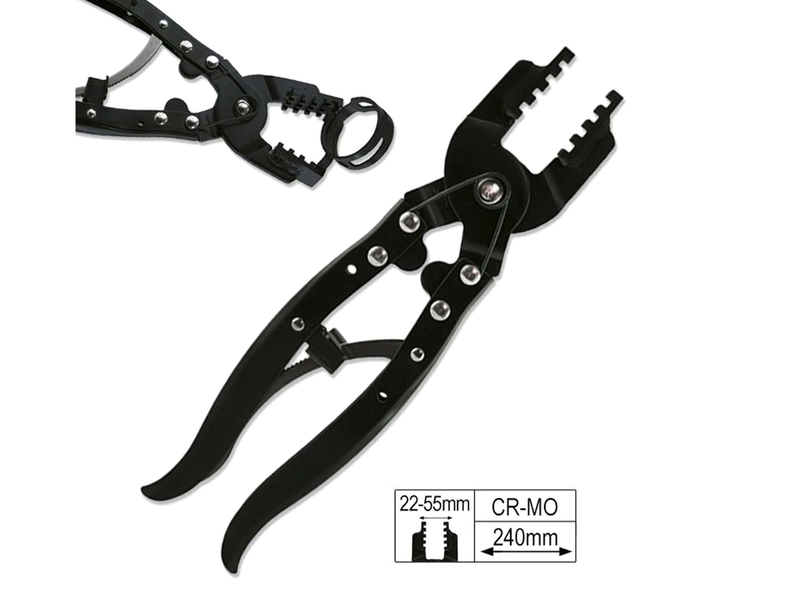 Cleste pentru coliere furtun 22-55 mm 52509 JBM