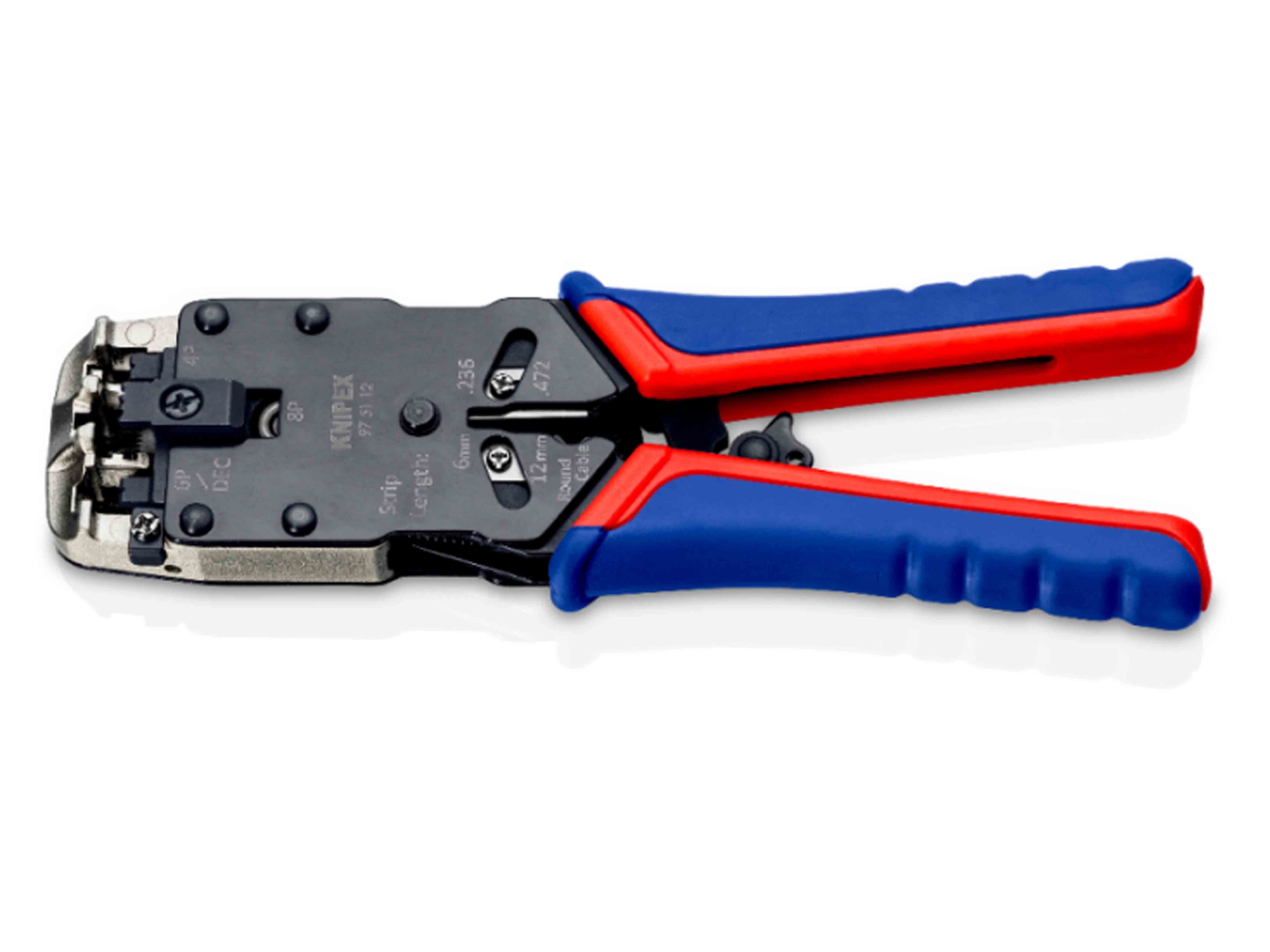 Cleste sertizat mufe RJ10/11/12 RK45 975112 Knipex