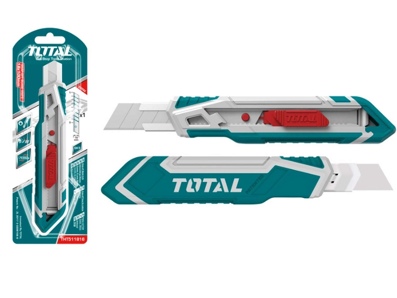 Cutter 18 mm THT511816 TOTAL - SculeSiEchipamente.ro