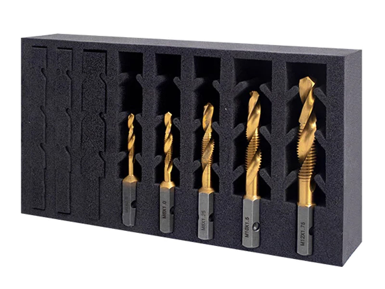 Set tarod-burghiu impact 5 buc 301125-SET1 Holemaker Technology
