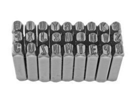 Trusa poansoane litere 1.5 mm KEN5603150K