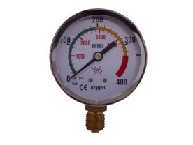 Manometru oxigen 0-400 Bar MAF