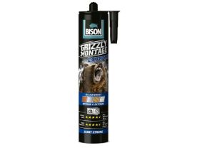 Adeziv MS polimer superior BISON Grizzly Montage Extreme, alb, 435g