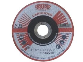 Disc abraziv pentru polizarea metalului 115X4X22.2 mm