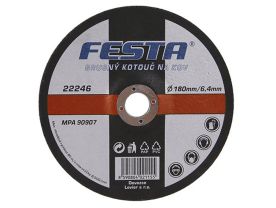 Disc abraziv pentru polizarea metalului 150X6.4x22.2 mm FESTA 