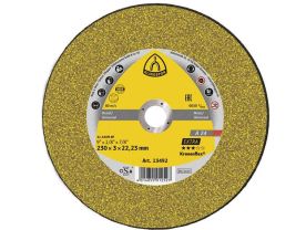 Disc abraziv pentru taierea metalului 230X2X22.2 mm A24EX Klingspor