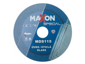 Disc diamantat pentru taiat sticla 115 mm MAXON SPECIAL