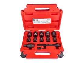 Trusa chei tubulare 1/2″ SHOCKWAVE™ IMPACT DUTY (11 buc) Milwaukee