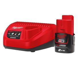 Pachet incarcator + acumulator 12V 2.0Ah NRG M12™ Milwaukee