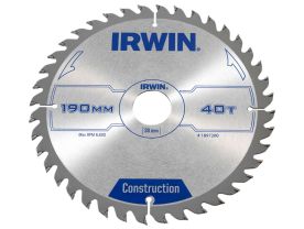 Panza circulara placata 190 x 2.5 x 30 mm 40Z 1897200 Irwin