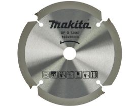 Panza fierastrau circular pentru fibrociment 165X20X4T D-72067 Makita