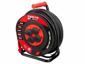Prelungitor pe tambur 3X2.5 MM 230V 50M 3680W IP44 37741 Festa