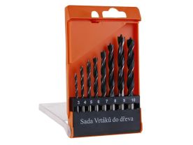 Set burghie lemn 8 buc 3-10 mm 20910 Festa