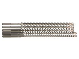 Set burghie SDS MAX 5 buc cu 4 taisuri 4932352800 Milwaukee
