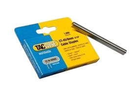Set capse tapiter U 14 mm pentru prinderea cablurilor 23772