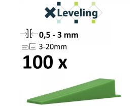 Set pene nivelare negre X-LEV SP100