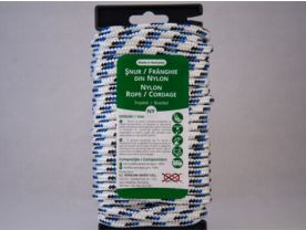 Snur 6 mm NYLON Alb-Negru-Albastru 14 ml 060NYTIM005090L1