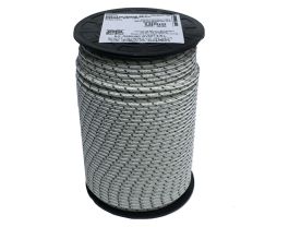 Snur demaror impletit 3 mm Nylon Alb-Verde 100 ml 030NYDIM0040K2