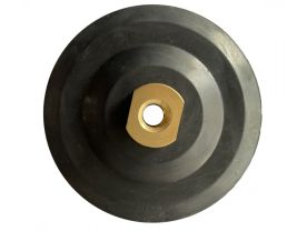 Suport flexibil pentru dischete-paduri diamantate cu velcro Ø100MM M14 DXDY.PADSUP.RUB.100