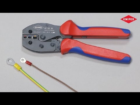 Cleste sertizat papuci 0.5-6 mm KNIPEX PreciForce® 975236 Knipex