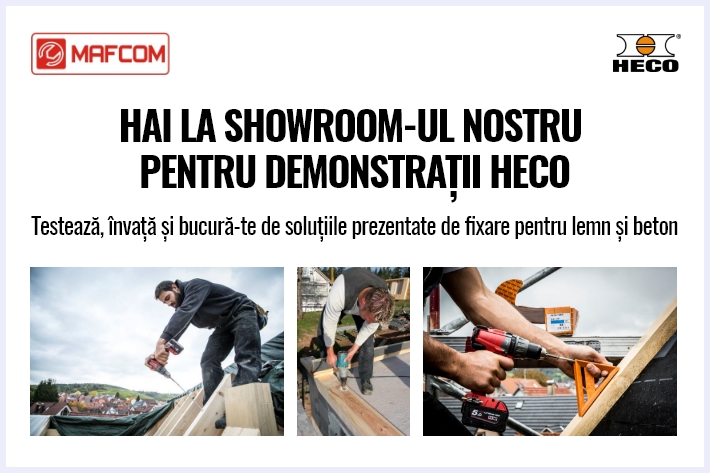 Eveniment Mafcom și HECO Schrauben 24-27 mai 2021
