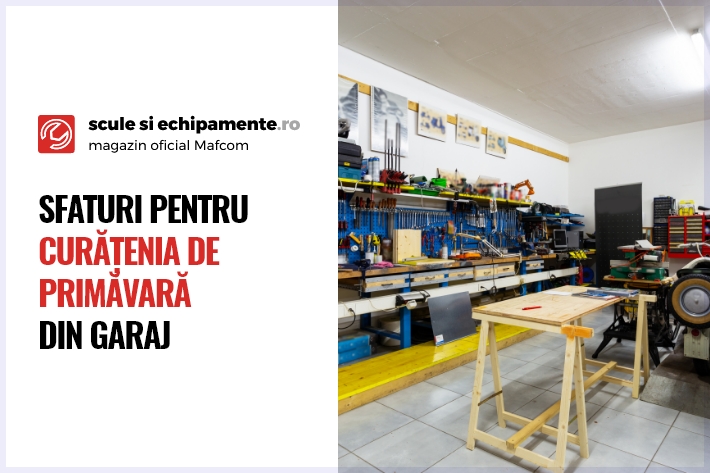 Sfaturi pentru curățenia de primăvară din garaj