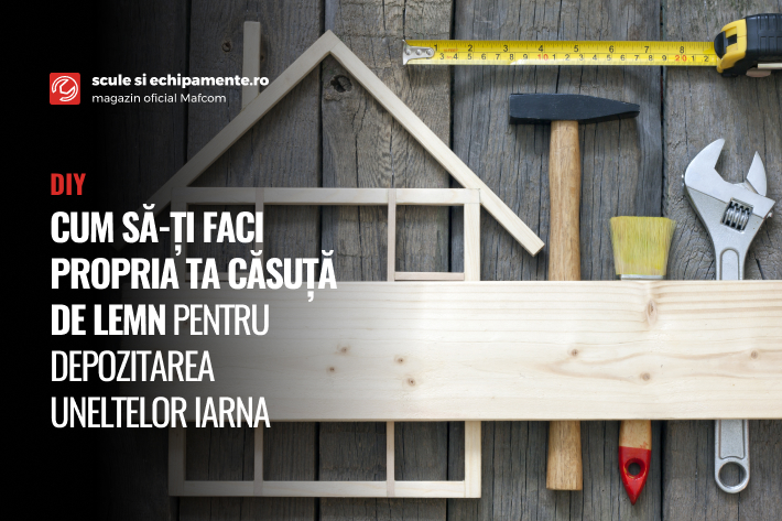 DIY: Cum să-ți Faci Propria Ta Căsuță de Lemn pentru Depozitarea Uneltelor Iarna