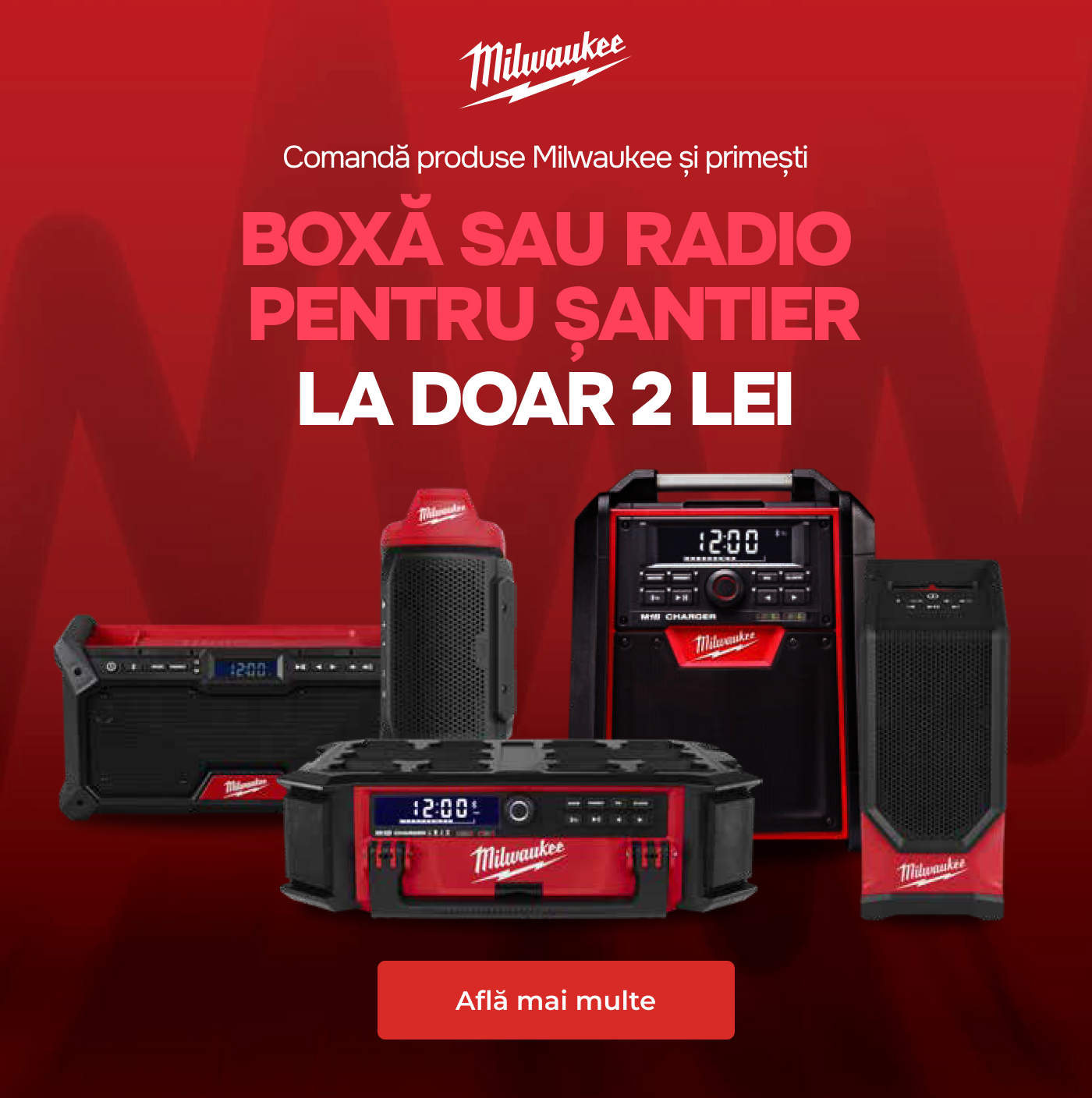 Promotii la scule si echipamente profesionale